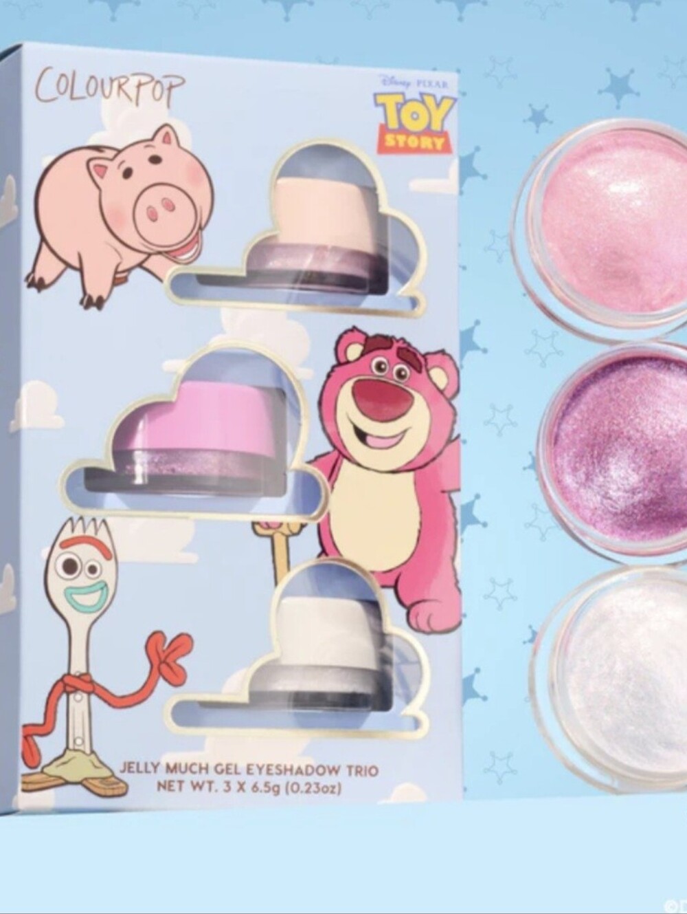 "Play All Day" Jelly Much Gel Eyeshadow Trio - Toy Story - Colourpop - Disney